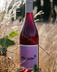 Blind Corner Organic and Biodynamic Margaret River Nouveau amongst the long, dry grass