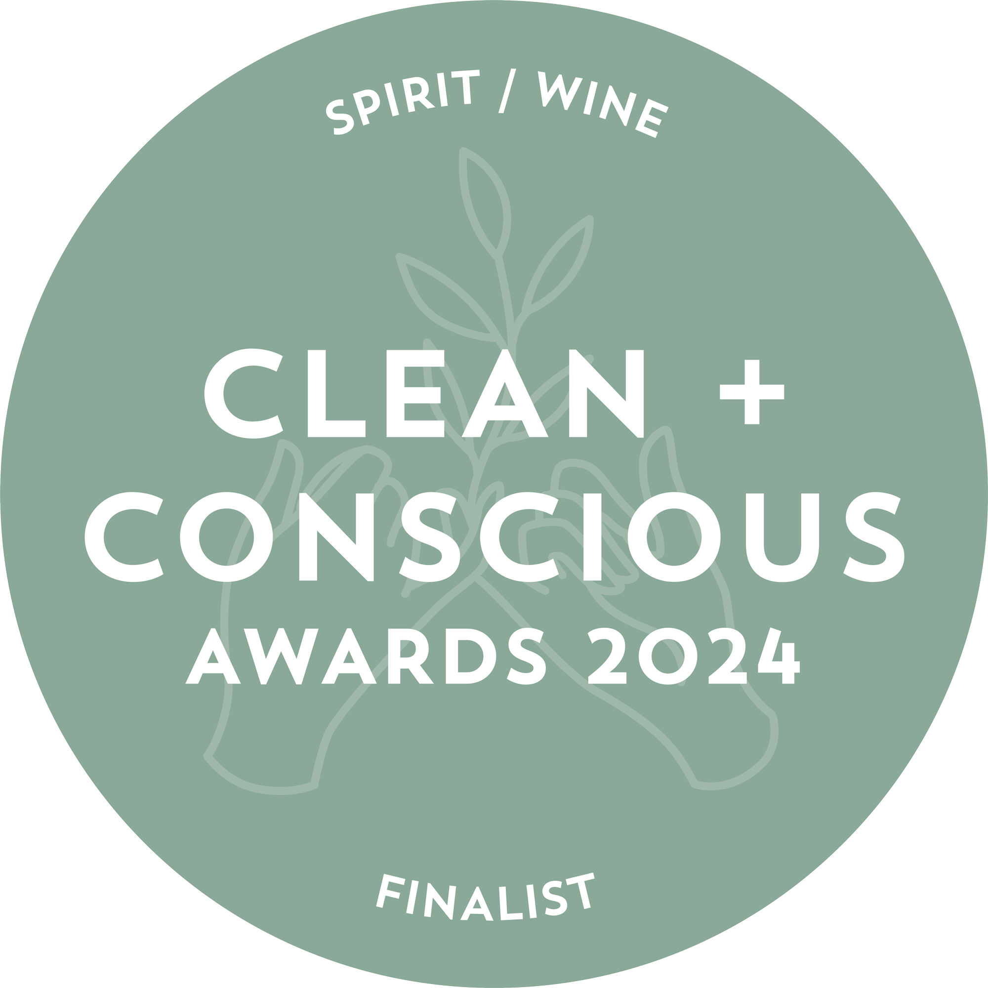 Finalist logo of Clean and Conscious Awards 2024
