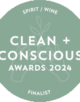 Finalist logo of Clean and Conscious Awards 2024