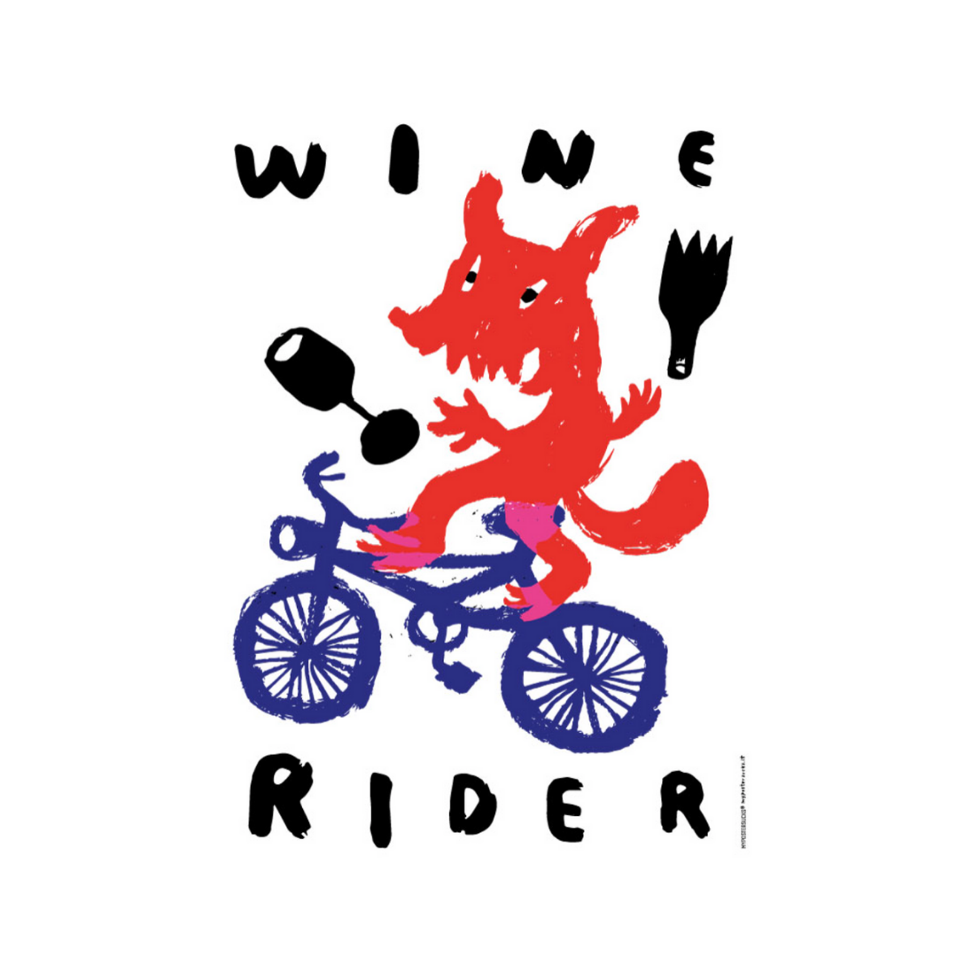 Wine Rider Poster Blind Corner