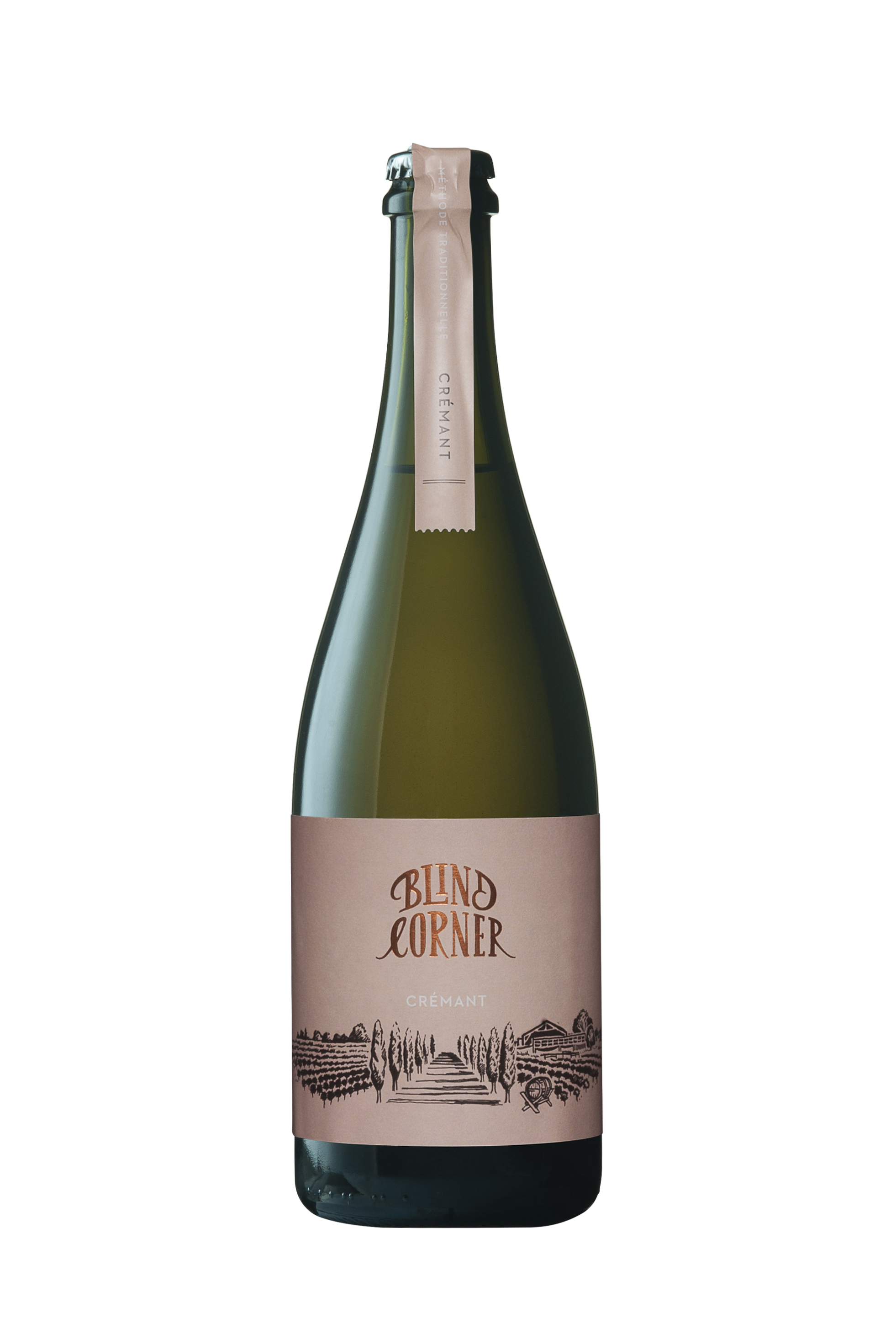 Blind Corner Organic Sparkling Cremant bottle image