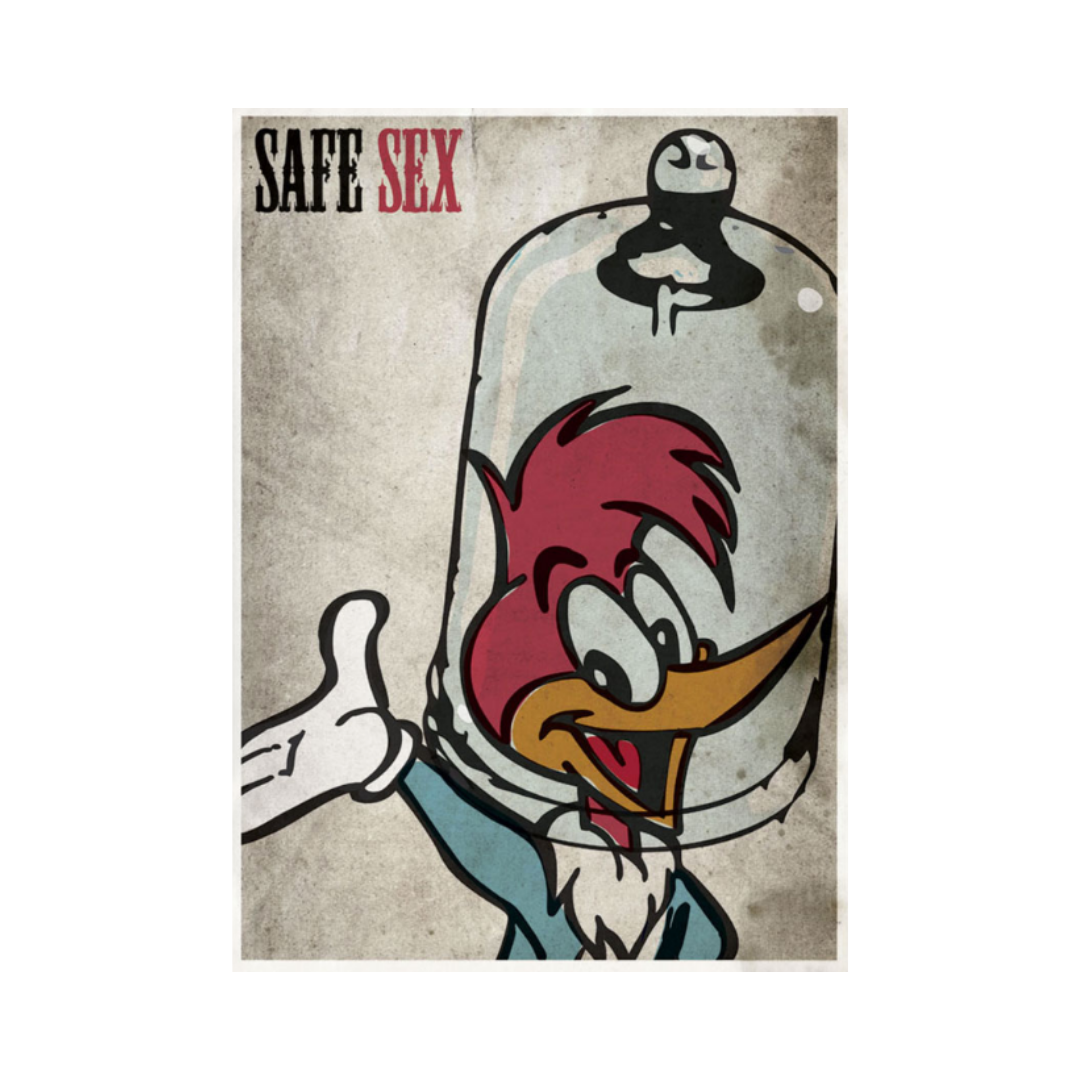 Safe Sex Poster Blind Corner