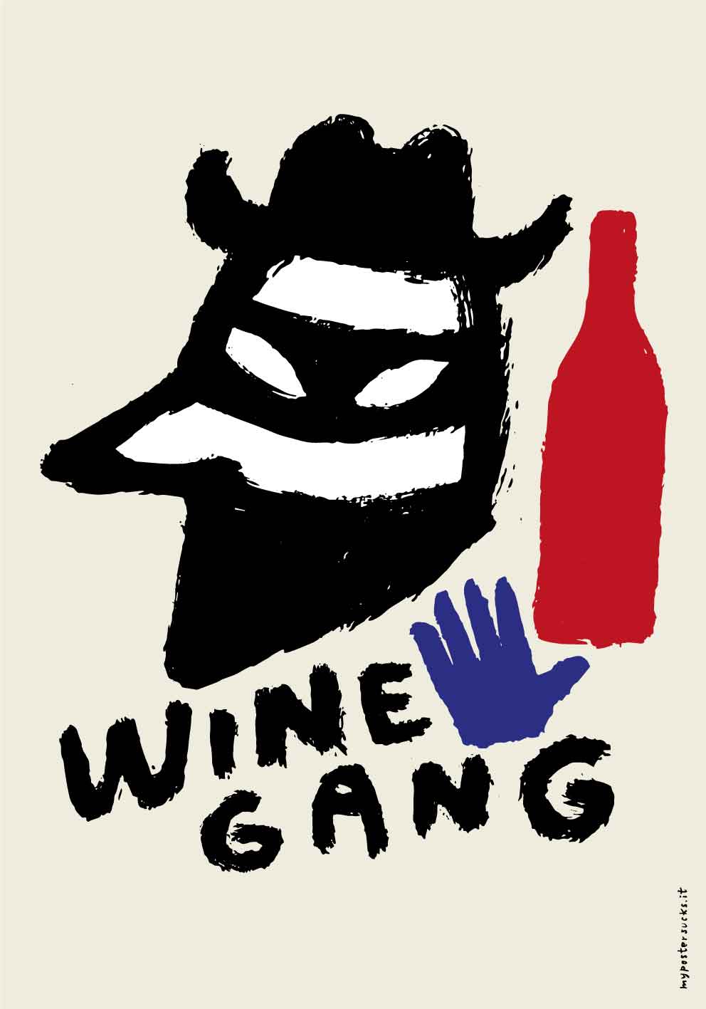 Wine Gang Poster