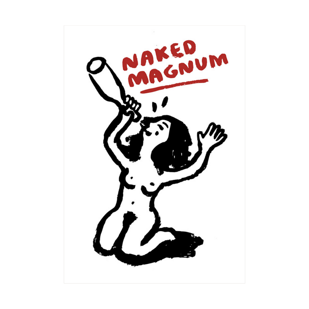 Naked Magnum Poster