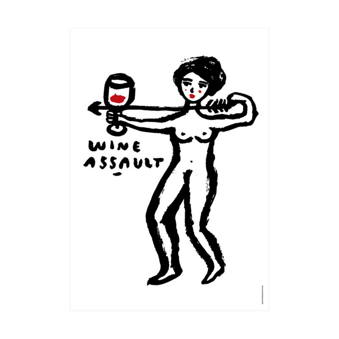 Wine Assault Poster