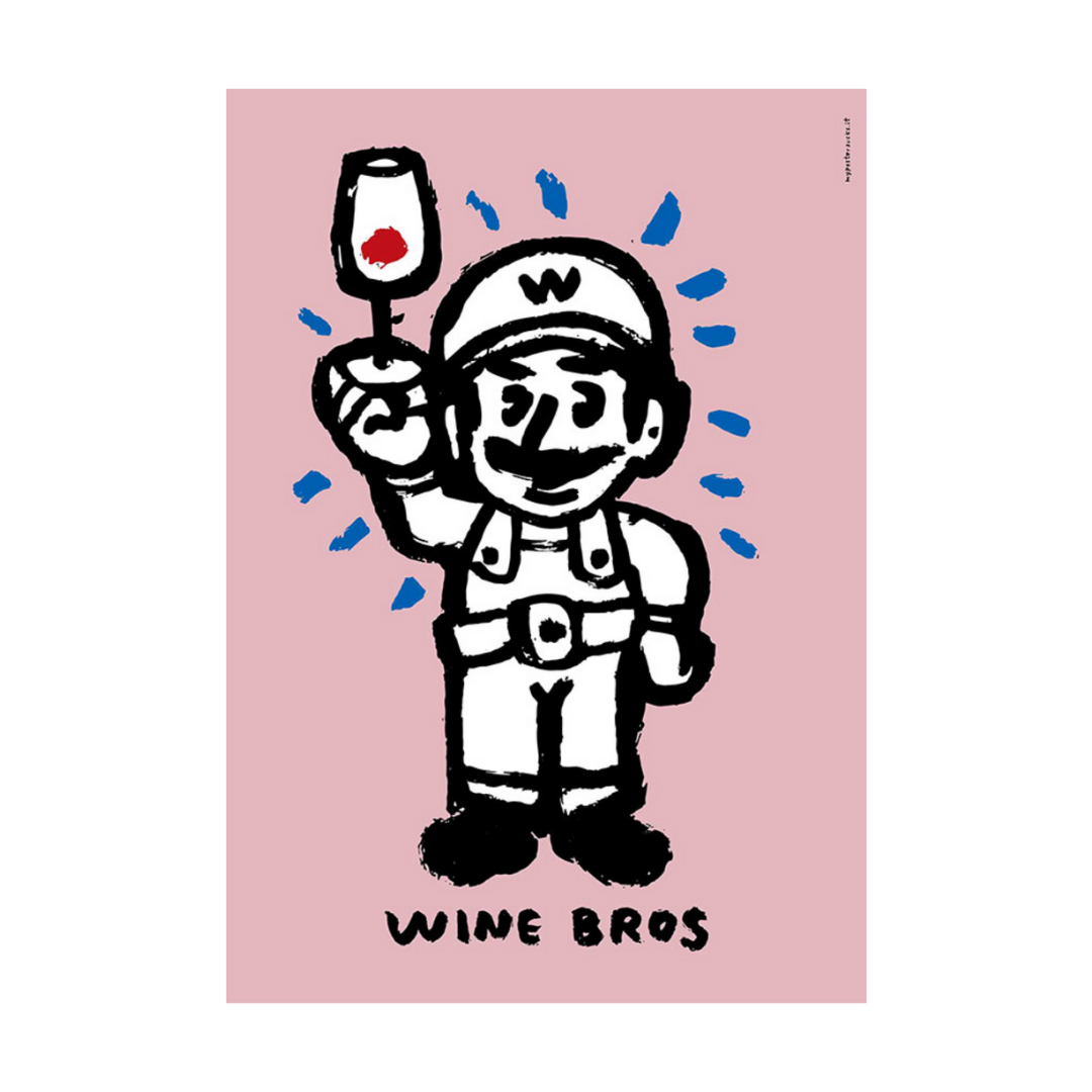 Wine Bros Poster